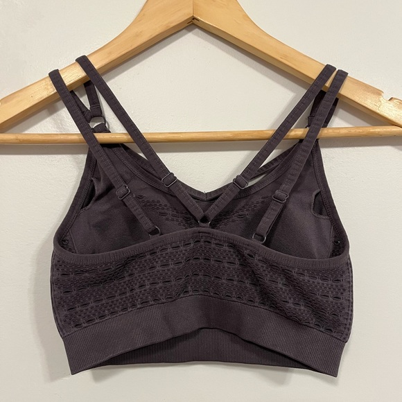 Gymshark Energy + Seamless Sports Bra Slate Lavender XS - Picture 4 of 11